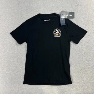 Abercrombie McLaren 1963 Formula 1 Team Black NWT T-Shirt, Unisex Kids Size 7/8 - Picture 1 of 9