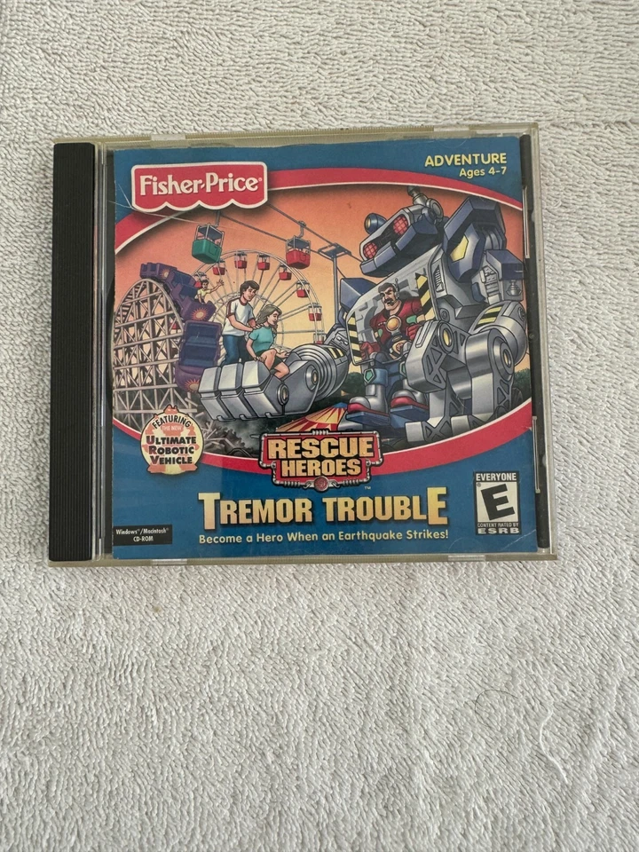 Fisher-Price Rescue Heroes: Tremor Trouble (Windows/Mac, 2002) - Image 1 of 2