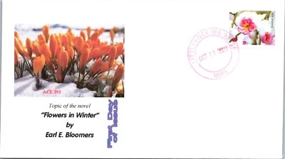ACE FDC 2022 Flowers In Winter - Littlerock WA - Single - D80 - Image 1 of 2