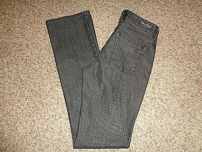 Pantalones de mezclilla para mujer Agave, talla 26, corte boot, estampados, hechos en EE. UU. 11566 Foto 1 de 4