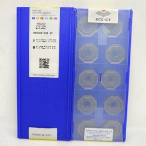 10pcs ONHU08T508-PF YBG202 ZCC.CT Tools CNC blade Carbide Inserts Original - Picture 1 of 4
