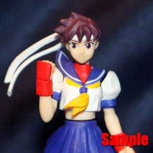 CAPCOM GALS Figure Sakura Street Fighter HG Gashapon BANDAI Japanese Game Mint - Picture 1 of 8