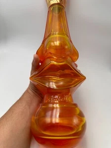 VINTAGE NOSE AND LIPS SALVADOR DALI FACTICE  GLASS BOTTLE GÉANT 49,5 cm N°1 - Imagen 1 de 16