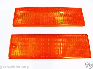 Front Bumper Orange Lens Light Fits Mitsubishi Mighty Max Dodge D50 87-96 L200 - Picture 1 of 1