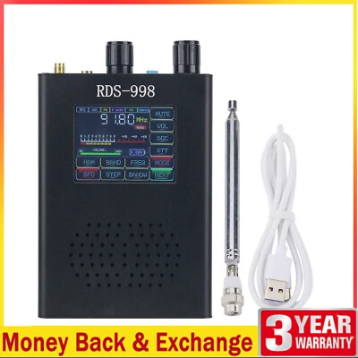 HAMGEEK RDS-998 FM MW LW SW SSB Radio Receiver USB LSB BFO Ham Radio Receiver - Bild 1 von 4