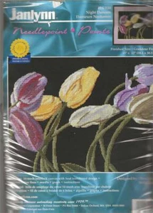 Vintage Janlynn Night Dancers Tulips Needlepoint Kit 2000 New Sealed #14-120 - Picture 1 of 1