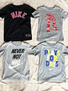 boys nike shirts size 6 (4 pieces) - Picture 1 of 1