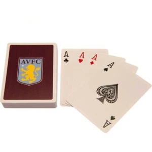 Aston Villa Playing Cards Gift Toys Games Fan Present Birthday Club Poker Cards - Picture 1 of 6