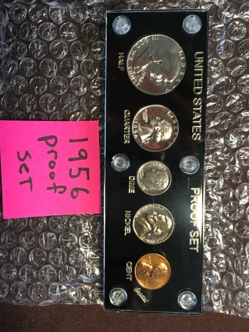 1956 US GEM / BU PROOF SET Cover