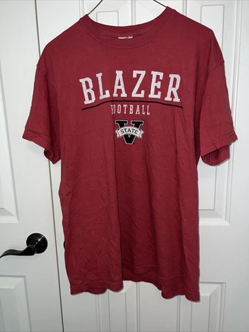Comfort Colors Valdosta State University Blazer Football T-shirt Size Medium Cover