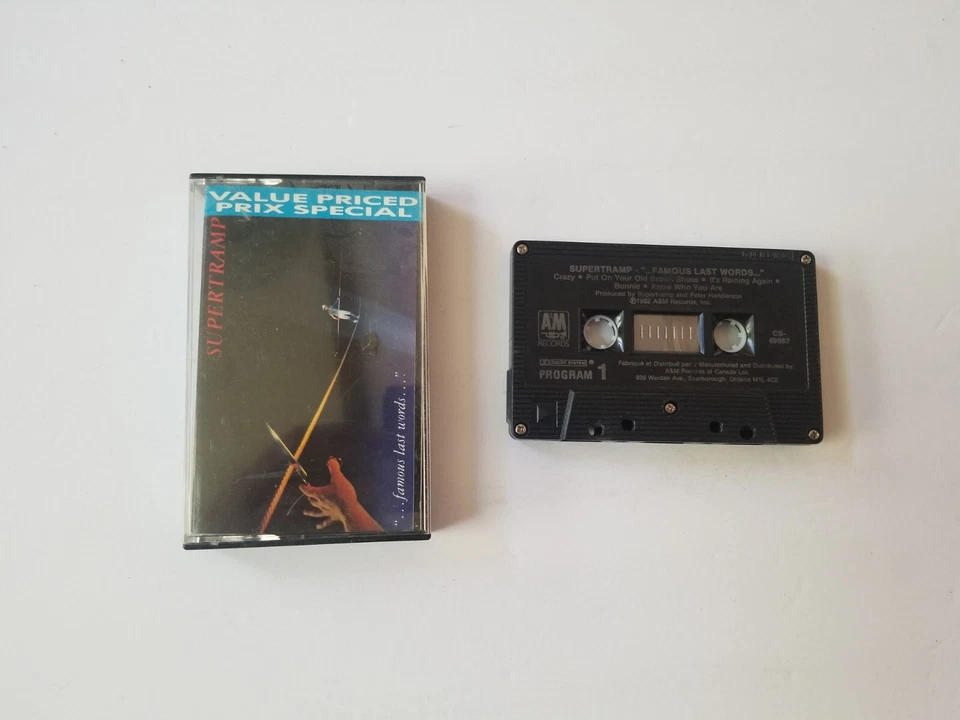 Supertramp - Famous Last Words - Cassette Tape - Image 1 of 1