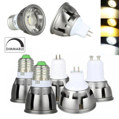 Dimmbare LED Strahler 6W 9W 12W Downlight Decke 12Volt 6500K MR16 220V 12V - Bild 1 von 4