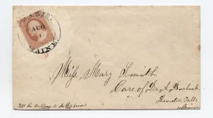 1850er Paris Me Doppelkreisstempel #11A mit rechtem Bogenrand [y9704] - Bild 1 von 3