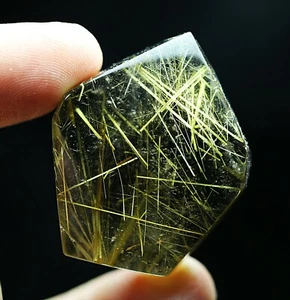144.6ct Rare NATURAL Clear RUTILATED Crystal Polished - Picture 1 of 7
