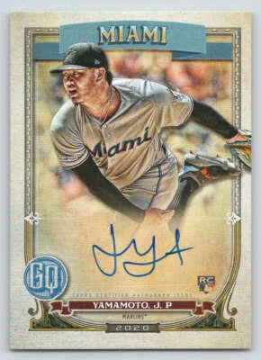 2020 Topps Gypsy Queen AUTO #GQAJY Jordan Yamamoto (ref 223084) - Image 1 of 2