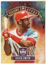 Ozzie Smith 2018 Diamond Kings Gallery of Stars Insert Card #GS17