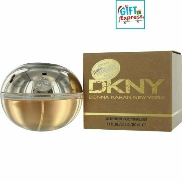 DKNY Golden Delicious Eau De Parfum Spray Perfume para Mujer 3.4 OZ Donna Karan Foto 1 de 2