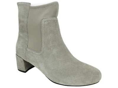 TR Taryn Rose Women's Louise Block-Heel Booties Flint Gray Suede Size 6.5 M - Image 1 of 4
