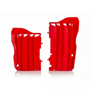 ACERBIS RADIATOR LOUVERS RED Honda CRF250R CRF450R CRF450RX CRF250RX 2004-2019 - Picture 1 of 1