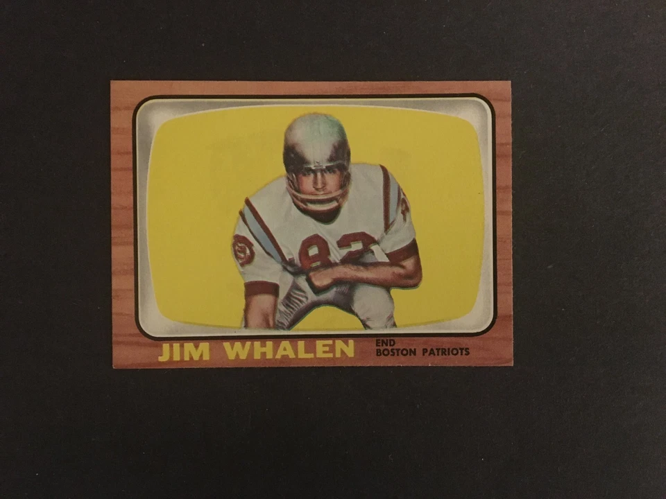 1966 TOPPS FOOTBALL SUPER HIGH GRADE SET BREAK #14 JIM WHALEN MINT - Image 1 of 2