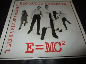 1986 BIG AUDIO DYNAMITE E=MC2 US W/L Promo Pic Sleeve 7" Columbia 38-06053 NM/VG - Picture 1 of 3