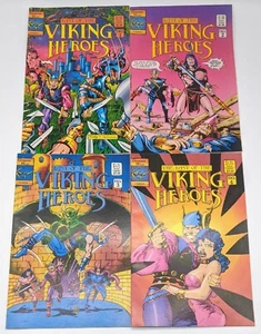 Last of the Viking Heroes #1 #2 #3 #4 Sehr guter Zustand + Genesis West 1988 RAR - Bild 1 von 2