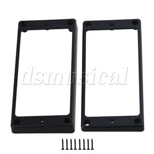 4PCS Flat Neck Bridge Pickup Frame Mounting Ring 7 String Guitar Replacement - Picture 1 of 4