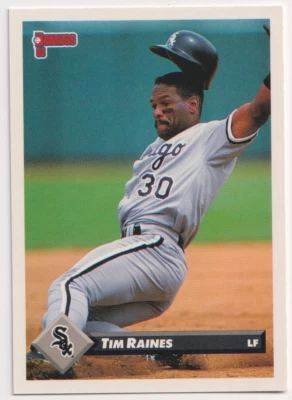1993 Donruss #565 Tim Raines Chicago White Sox HOF - Image 1 of 2
