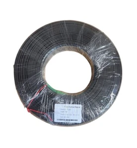SC/APC Connectorized 1 End Splice Other End Fiber Optic Flat Drop 1 Core 250ft - Afbeelding 1 van 3