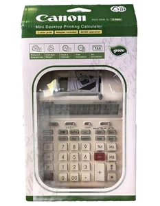 Canon P23-DHV G Mini Desktop Printing Calculator AC/DC Accounting New - Picture 1 of 3
