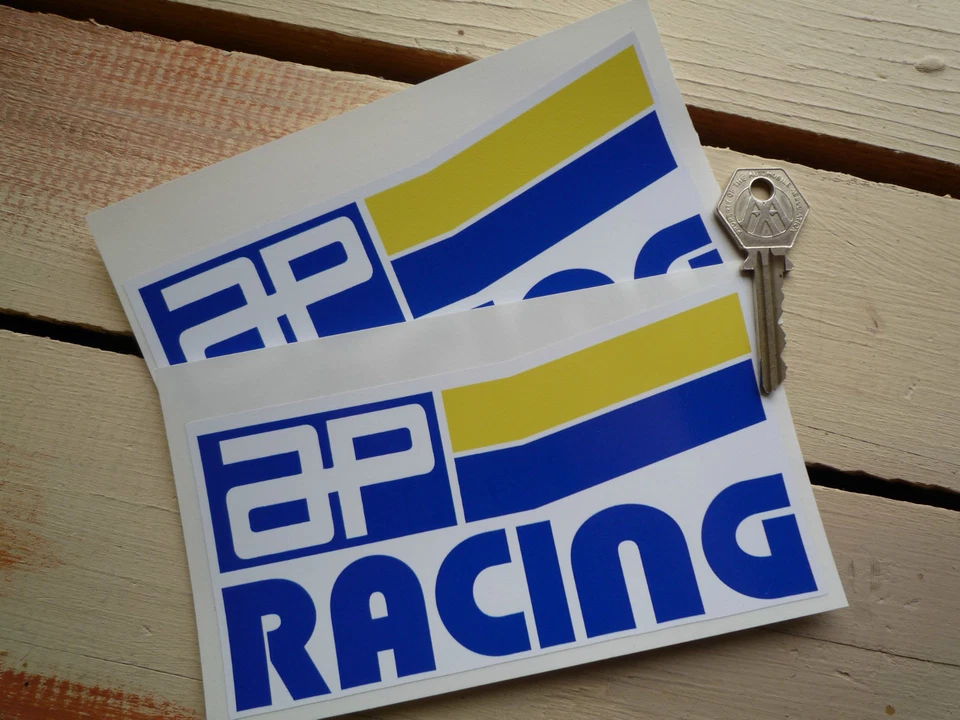 Pegatinas estilo antiguo de AP RACING Lola Chevron Lotus Ginetta - Imagen 1 de 1