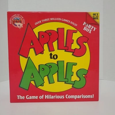 Apples to Apples Party Box 2007 MOSTLY NEW Sealed 1000+ Cards READ - Image 1 of 4