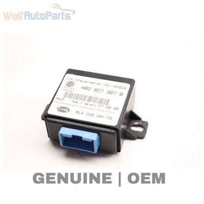 1998-2001 AUDI A6 QUATTRO - Headlight Range Control Module 4B0907357B - Image 1 of 4
