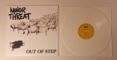 Minor Threat Out of Step White Vinyl Record Dischord 2023 Near Mint - Image 1 of 4