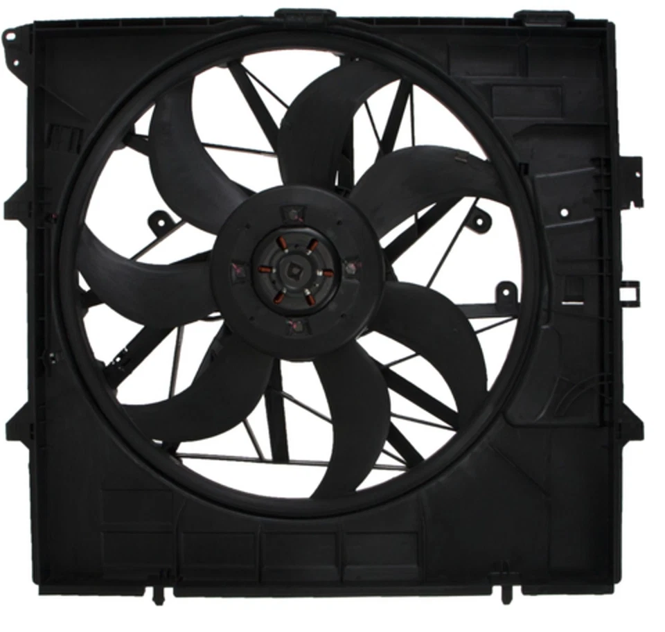 Conjunto de motor de ventilador de radiador Four Seasons 76353 para 11-12 BMW X3 - Imagem 1 de 4
