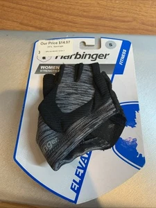 Harbinger Women's Palm Guard Weight Lifting Gloves - Black/Gray Heather - Picture 1 of 2