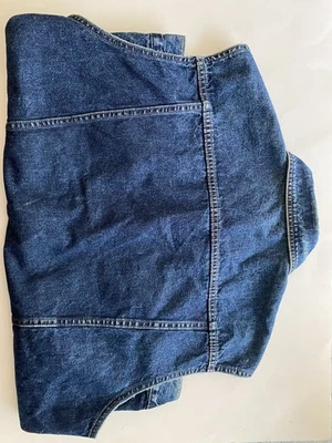 CHALECO VAQUERO VINTAGE COLORES UNIDOS DE BENETTON.NUEVO.EX-GRANDE.ITALIA. Foto 1 de 4