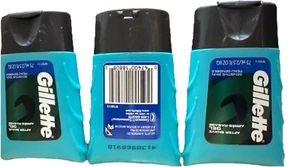 3 Pack Gillette After Shave Gel Sensitive Skin 2.50 oz Each New - Picture 1 of 1
