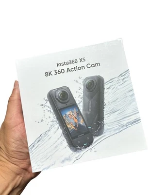 Insta360 X5 8K 360 Action Cam BRAND NEW Factory SEALED - Image 1 of 4