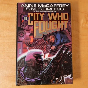 The City Who Fought by Anne Mcaffrey - 1st Hardcover - (Baen/1993) Nerdhaven - Picture 1 of 3