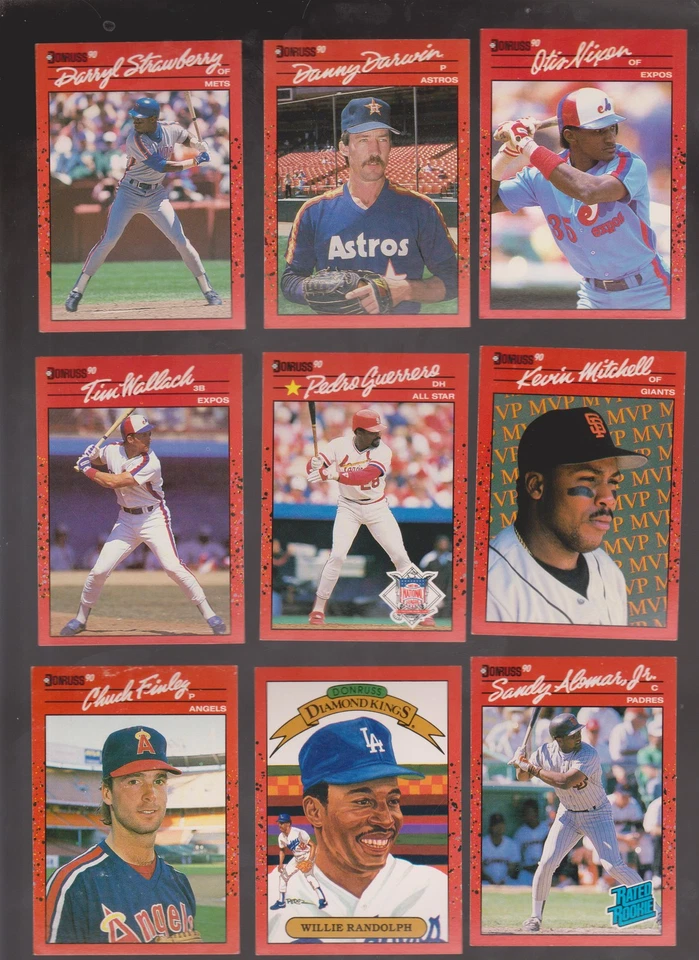 1990 Donruss U Pick Collection Set Lot -- Get 40% off!! - Image 1 of 1