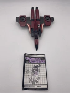 1985 G1 TRANSFORMERS THRUST JET NEAR COMPLETE VINTAGE NICE DECEPTICON - Picture 1 of 7