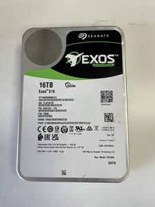 (Not Working) Seagate Exos X16 ST16000NM001G 16TB 512E SATAEnterprise Hard Drive - Picture 1 of 1