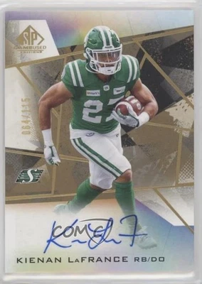 Juego SP 2021 edición usada CFL automático dorado 64/115 Kienan LaFrance #A-KL automático 6 kv Foto 1 de 3