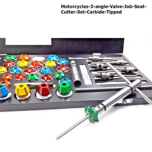 Racer3angle-Valve-Job-SeatCutterKit-Carbide-HondaSuzuki-Kawasaki-Yamaha-3AC BEST - Picture 1 of 4