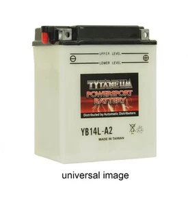 TYTANEUM PS BATTERY YB14L-A2, W/ACID - Picture 1 of 1