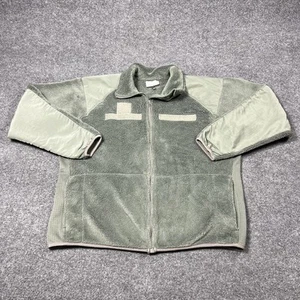 Polartec Jacket Fleece Mens Medium Green ECWCS Gen III Level 3 Cold Weather USA - Picture 1 of 13