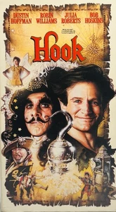 Hook VHS Robin Williams Peter Pan Film 1992 - Bild 1 von 8