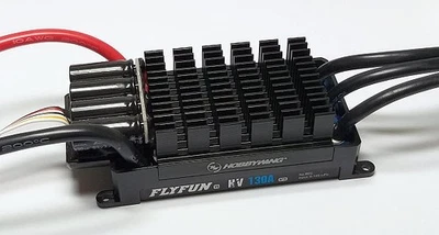 HOBBYWING FLYFUN V5 HV 130A OPTO RC Model Brushless ESC Speed Controller SC597 - Image 1 of 2