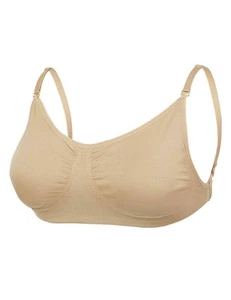 Bra for Teen Girls Anti-Naked Invisible Straps Sports Bralette Nude - Picture 1 of 7
